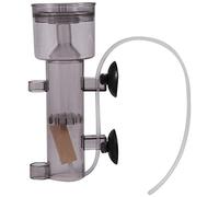 Hztuang Mini aquarium 600 l/h pour poissons marins intérieur suspendu à l'air avec tube en pierre à air en bois