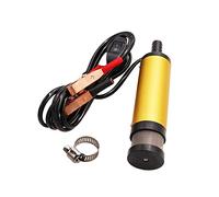 HZTWFC 38mm pompe à huile de voiture électrique 24V pour pomper le carburant Diesel eau Submersible en alliage d'aluminium coque 12L/min pompe de transfert de carburant