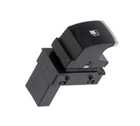 HZTWFC Interrupteur à bouton de porte de réservoir d'essence chromé OEM # 1KD 959 833 1KD959833 pour VW Golf MK5 Jetta 5 GLI Mk5 Mkv