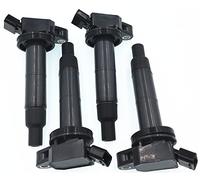 HZTWFC Paquet de 4 bobines d'allumage OEM # 90919-02244 pour Highlander AVENSIS CAMRY COROLLA ESTIMA PICNIC RAV4 Matrix Solara Scion - Lexus