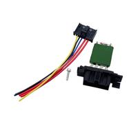 HZTWFC Résistance de ventilateur de moteur de ventilateur de ventilateur de chauffage avec la prise de harnais 13248240 77364061 55702407 Pour Citroen Jumper Peugeot Boxer Alfa Romeo Fiat Ducato