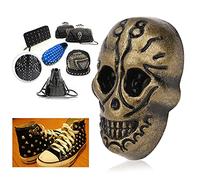 Hztyyier 20PCS Rivets Cloutés Punk, Accessoires Gothiques, Rivet en Alliage de Zinc de Haute Qualité pour Sacs de Bricolage et Artisanat en Cuir, Parfaits pour Les Amateurs de Mode (88 tête de