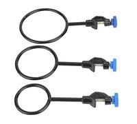 Hztyyier 3pcs Laboratoire Support Anneau de Fer Ensemble 60mm 80mm 100mm Pince de cornue Ensemble pour Chimie ou Physique travaux de Laboratoire School Supplies School Supplies School Supplies