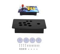 Hztyyier Acrylic Panel, DIY Replacement Kit Inclined Acrylic Joystick Case for Game Collectibles