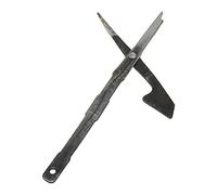 Hztyyier Aiguille de Pile Boucle Métallique Coupe épingle de Pile Montage Facile Ciseaux de Pile Tissage Accessoires de Remplacement pour Pistolet à Touffeter de Tapis (Pile coupée (5po))