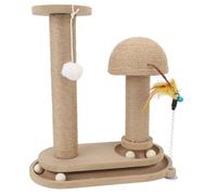 Hztyyier Arbre à Chat à Structure Résistante, Griffoir Interactif pour la Protection des Meubles et Les Chats Joueurs