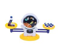 Hztyyier Balance éducative pour Enfants, Apprentissage des Mathématiques, Jeu de Poids de Pensée Logique, Ensemble de Jouets D'équilibre en Plastique, Outil Pédagogique Idéal pour Les Enfants à la