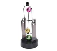 Hztyyier Balle à Mouvement Perpétuel, Système Magnétique de Contrôle du Jouet, Balançoire avec Imagination, Soulagement du Stress, Plastique et Métal, Taille 10,8 X 10,8 X 27,5 Cm