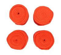 Hztyyier Bandes de Jambe de Cheval, 4 Pièces, Bandages de Jambe équestre en Polaire pour Fournitures D'écurie de, avec Ajustement Réglable pour Une Protection Complète (Rouge)