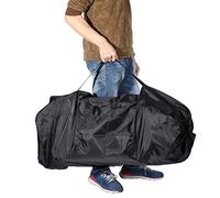 Hztyyier Bébé Poussette, Sac de Voyage pour Poussette Standard avec Verrouillage Réglable, Poignée en Sangle Élastique et Poche à Glissière for Transport Avion