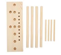 Hztyyier Bow Makers Ruban Bow Maker Bow Maker Outil avec des Bâtons de Planche en Bois pour Couronnes Arcs Corsages Décorations de Fête Collection Supplies Gifts