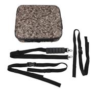 Hztyyier Case de Voyage de Protection Contre la Satellite Case Satellite Discaute Lourde Léger avec Plusieurs Compartiments pour Le Camping Travel Outdoor