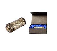 Hztyyier Code Cryptex Lettre Mot De Passe Serrure Anneau Titulaire Cadeaux avec Exquis Boîtes Saint Valentin Copine Copain Anniversaire