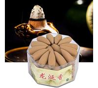 Hztyyier Cônes d'encens à refoulement, parfums naturels hypnotisants en Bois de Santal pour Relaxation dans Le Salon de thé