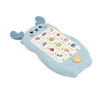 Hztyyier Coordination des yeux multinistes pour téléphones portables interactifs à croquer facile à transporter jouet pour enfants électronique pour bébés (BLUE)