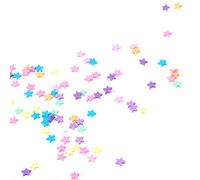 Hztyyier Disques D'argile étoile étoilés DIY Artisanat Artificiel pour Décorations D'ongles Faites à la Main, Divers 30 G / Sacs de Ton Doux pour une Production Exclusive de Bricolage, Créatifs Coupés