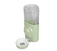 Hztyyier Distributeur d'eau Automatique Suspendu pour Animaux de Compagnie, Grande capacité de 600ML, Facile à Nettoyer, pour Chats et Chiens (Green)