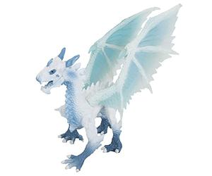 Hztyyier Dragon de Glace Figurine Décorative, Modèle de Dragon Sauvage, Jouet de Simulation Artisanal, pour Enfants de Plus de 3 Ans