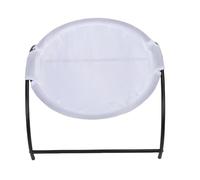 Hztyyier Hamac pour Chat, Hamac pour Animaux de Compagnie en Respirante, Amovible et Lavable, avec Un Design de Berceau Distinctif, pour Un Sommeil Confortable en Toute Saison pour Votre (White)