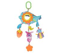 Hztyyier Hochet Suspendu en Peluche pour bébé, Jouet de Poussette sans Voiture avec équipement BB intégré, pour Bébés, Peluche/matière Plastique (lapin)