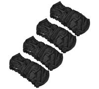 Hztyyier Housse de Protection pour Fauteuil Roulant, Accessoires de Poussette, Empêche la Poussière et la saleté sur les Roues Intérieures, Facile à Utiliser, Lot de 4 Housses (Petit enjoliveur