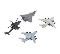 Hztyyier Jouet D'avion à Tirer, Modèle D'avion en Alliage 4 Pièces, Jouet à Mini échelle pour Enfants, Superbe Décoration à la Maison (#11)