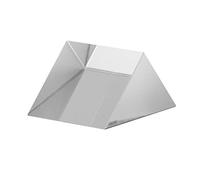 Hztyyier K9 Prism TRORANGULAIRE Verre Optique, Conception Unique, Décoration ou Outil éducatif, Rendu des Couleurs, pour Les Enfants, 1x Prisme (15 * 15 * 15)