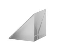 Hztyyier K9 Prism TRORANGULAIRE Verre Optique, Conception Unique, Décoration ou Outil éducatif, Rendu des Couleurs, pour Les Enfants, 1x Prisme (20 * 20 * 20)