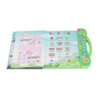 Hztyyier Livre Sonore d'apprentissage électronique éducatif Interactif Espagnol pour Les Tout-Petits, Vert, Mode de Jeu éducatif Multithème, Table de Mathématiques, Applicable aux Parents D'âge