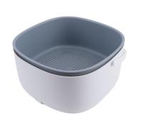 Hztyyier Machine à Laver les Fruits et Légumes, Matériau PP, Dispositif de Nettoyage à 360 Degrés, Opération Facile, Idéal pour un Usage Domestique