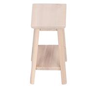Hztyyier Mini Modèle de Tabouret Haut pour Maison de Poupée 1:12, avec Un Design Mignon pour Noël, Idéal pour Ajouter Une Atmosphère de Vie à la Maison de Poupée (#11)
