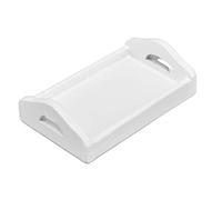 Hztyyier Mini Plateau de Service Alimentaire pour Maison de Poupée 1:12, Modèle de Mini Plateau en Bois de Bouleau Durable pour la Décoration et Les Cadeaux de Maison de Poupée