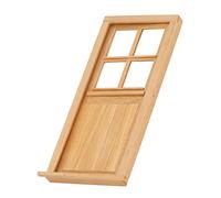 Hztyyier Mini Porte de Meubles Non Peinte pour Maison de Poupée, Excellente Finition, Décoration de la Maison pour de Poupée Miniature 1:12