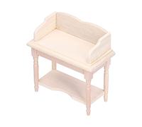 Hztyyier Mobilier de Maison de Poupée à L'échelle 1:12, Bureau de Maison de Poupée Miniature pour Décorer Les de, L'imagination et la créativité des Enfants, sans Danger pour Le Corps, adapté à Une