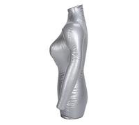 Hztyyier Modèle d'affichage de Mannequin Féminin Gonflable, Forme de Vêtement du Haut du Corps en PVC avec Anneau de Suspension, Forme de Robe de Magasin de Détail Pliable pour Vêtements pour Femmes