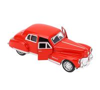 Hztyyier Modèle de Voiture Vintage, Jouet au Design Classique pour Une Récréation Imaginative, Cadeau élégant pour la Famille et Les Amis. (Rouge)