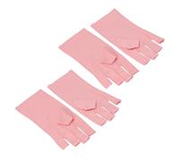 Hztyyier Nail Art Extensible sans Doigts UV pour Protéger les Mains - Respirant et réutilisable.