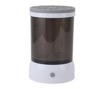 Hztyyier Nettoyeur de Pinceaux de Maquillage électrique, Portable, Rechargeable par USB, pour Plusieurs Pinceaux, Convient pour la Maison et les voyages. (GRAY)