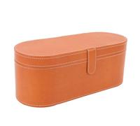 Hztyyier Outils de Cheveux Sac de Voyage Impact Proof Scratch PU Leather Styling Tool Sac de Rangement pour la Sécheuse en Fer à Friser (Style 2)