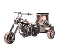 Hztyyier Porte-stylo en métal, support original moto pour bureau décoration intérieure