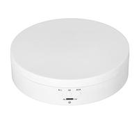 Hztyyier Présentoir Rotatif à 360 Degrés, Plateau Tournant motorisé Robuste et sans Bruit pour Objets de Collection, Affichage de beauté