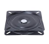 Hztyyier Présentoir Rotatif en Métal Noir, Support Tournant 150 x 150 x 2 mm pour Artisanat et Accessoires de Bureau
