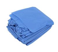 Hztyyier Robe Salon de beauté Non tissé élastique Jetable pour Femmes 10pcs de Voyage Spa Sauna Douche Bleu
