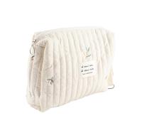 Hztyyier Sac à Couches pour Poussette Portable Multifonctionnel, Sac de Rangement pour Couches à Motif Mignon pour un Accès Facile (broderie olive)