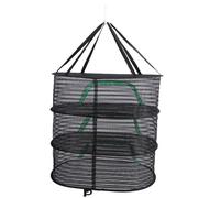 Hztyyier Séchoir à Mailles Pliable et Suspendu, Portable, Maille de Séchage Respirante pour Légumes, Noix, Champignons, pour Patio et Cuisine (3 Couches)