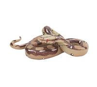 Hztyyier Simulation de Serpent Doux et Réaliste, Faux Serpent Effrayant pour Farces, Accessoire de Jardinage Portable, Jouet pour Fêtes à Thème, Matériau en PVC Lavable