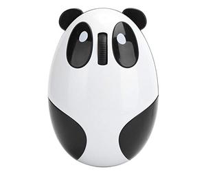 Hztyyier Souris Optique Panda Fil à 2,4 GHz pour Un Contrôle et Une commodité Précis, Brancher et Jouer pour Une Utilisation à Domicile/Bureau, Batterie Rechargeable pour/OS X // Andriod