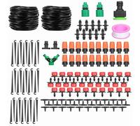 Hztyyier Système d'irrigation Goutte à Goutte à économie d'eau, Kits 'arrosage Automatique Durables pour Plantes Intérieures et Extérieures, Installation Simple pour l'entretien des Serres de