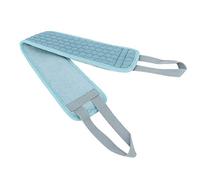 Hztyyier Tourne de Douche de Douche à Double Coup de Bain épluchante Outil de Douche à Double Faces pour la Peau-baignade Fibre Cyan 9 * 82 Cm