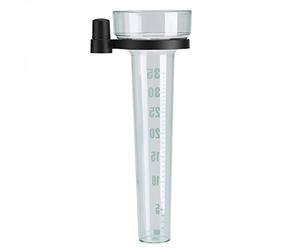 Hztyyier Tube de Jauge d'eau de Pluie de Mesure Précise en Plastique de Jauge de Pluie de capacité de 35 Mm pour la Cour Extérieure de Jardin